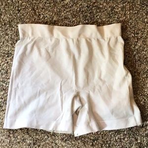 Barely worn white spandex